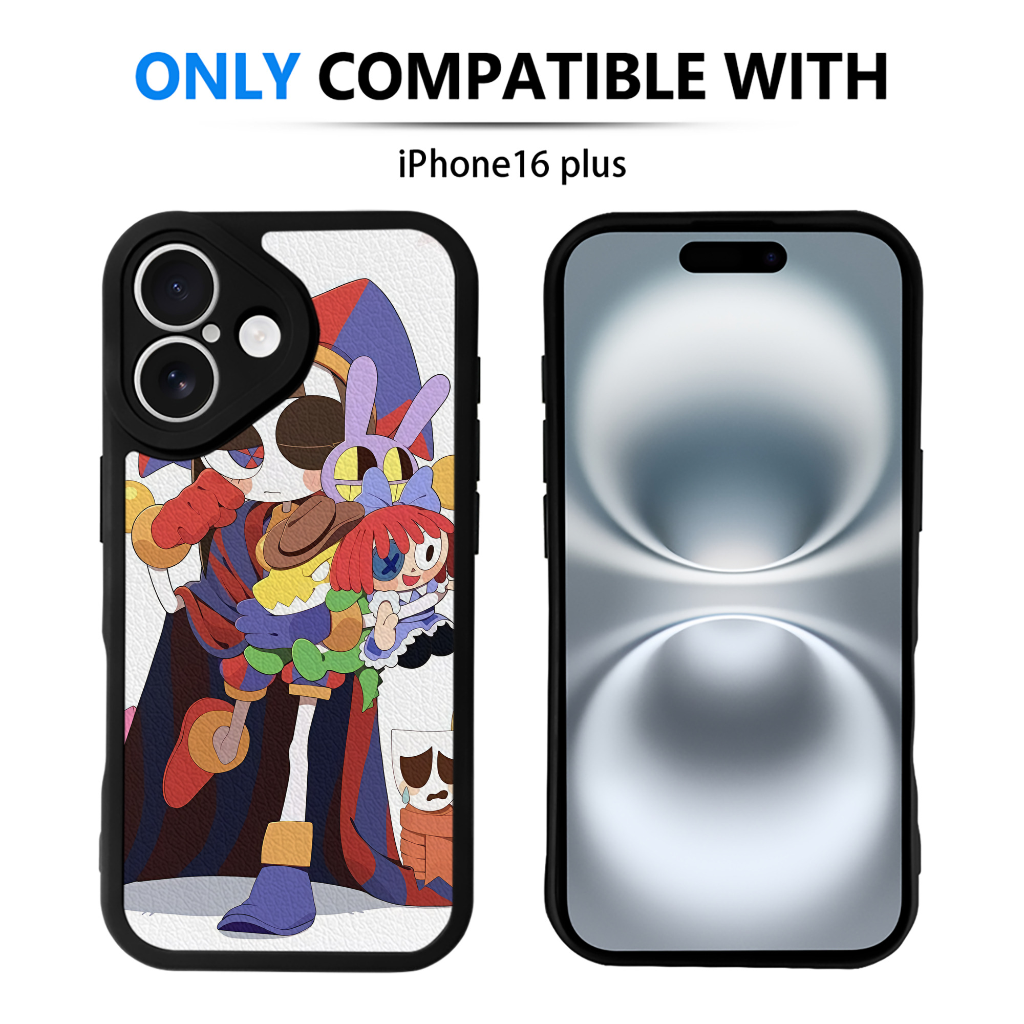 （画像用） アンパンマン Anpanman 【iPhone 16シリーズ対応】シリコンスマホケース（レザー調） 材質：シリコン